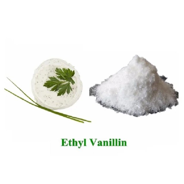 Organic Food Grade Vanillin Powder Intermediate Fragrance Agent Vanillin Crystal Model Number CAS