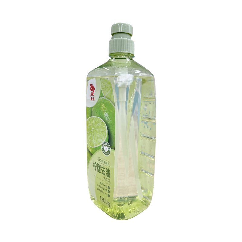 Wholesale price Organic Raw Material 1.3kg Kitchen Lemon Scent Dish Washing Soap Liquid Dishwashing Detergent