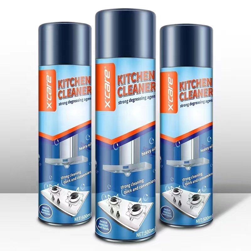 2024 Made in China The Newest Oil Remove Kitchen Foam Cleaner 500ml