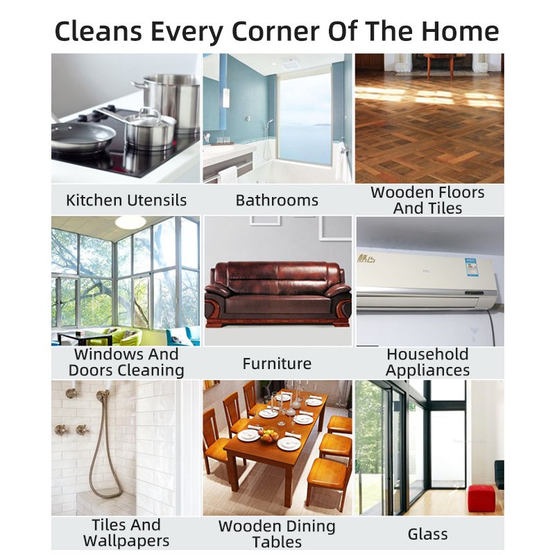 Multifunctional Household Cleaning Solution Strong Decontamination Fume Cleaning Kitchen Wall Tiles Oil Removal Multi-Purpose