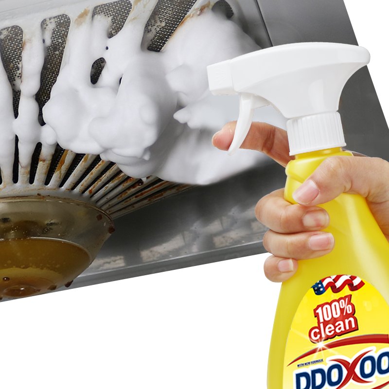 High quality DDO kitchen oil cleaner spray factory Wholesale Strong Grease Removal Oil Stain Cleaners Spray customize