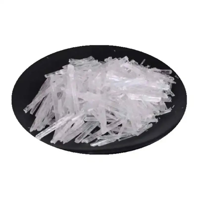 Factory supply food grade natural menthol crystals/L-menthol crystals natural cas 2216-51-5