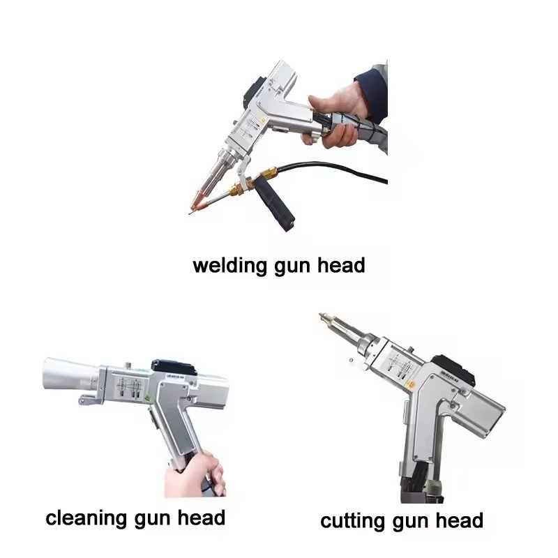 laser laser cleaning welding cutting 3-in-1 machine metal cleaning rust paint removal