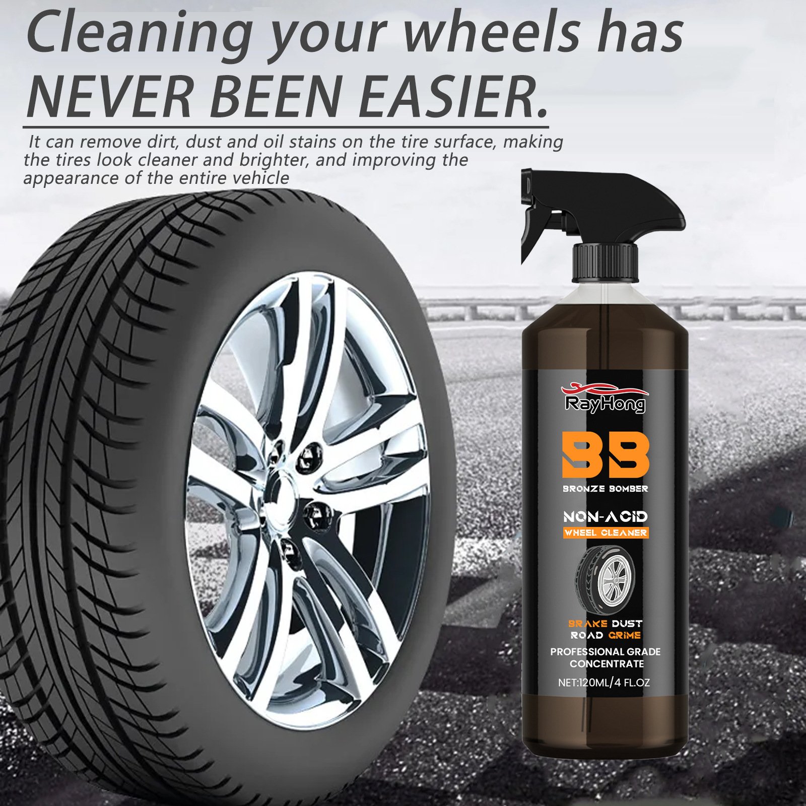 Automobile Brightener Tire Foam Decontamination Foam Cleaner Anti-aging Tire Glaze Maintenance Oil Tire Spray