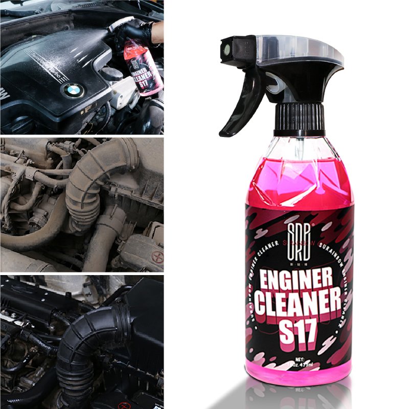 SRB s17 Engine Cleaner quickly remove oil grease make the engine bay shine as new dust stain remover accept OEM and ODM