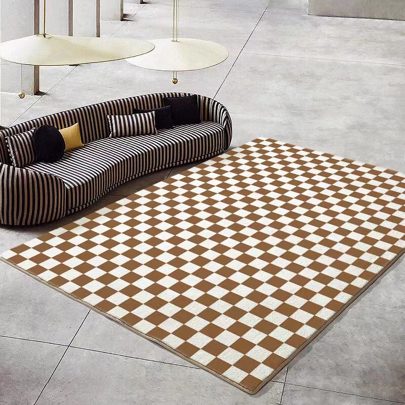 poplar beautiful large size 3d printed fluffy shaggy gold natural yarn area rugs carpets for living room in China