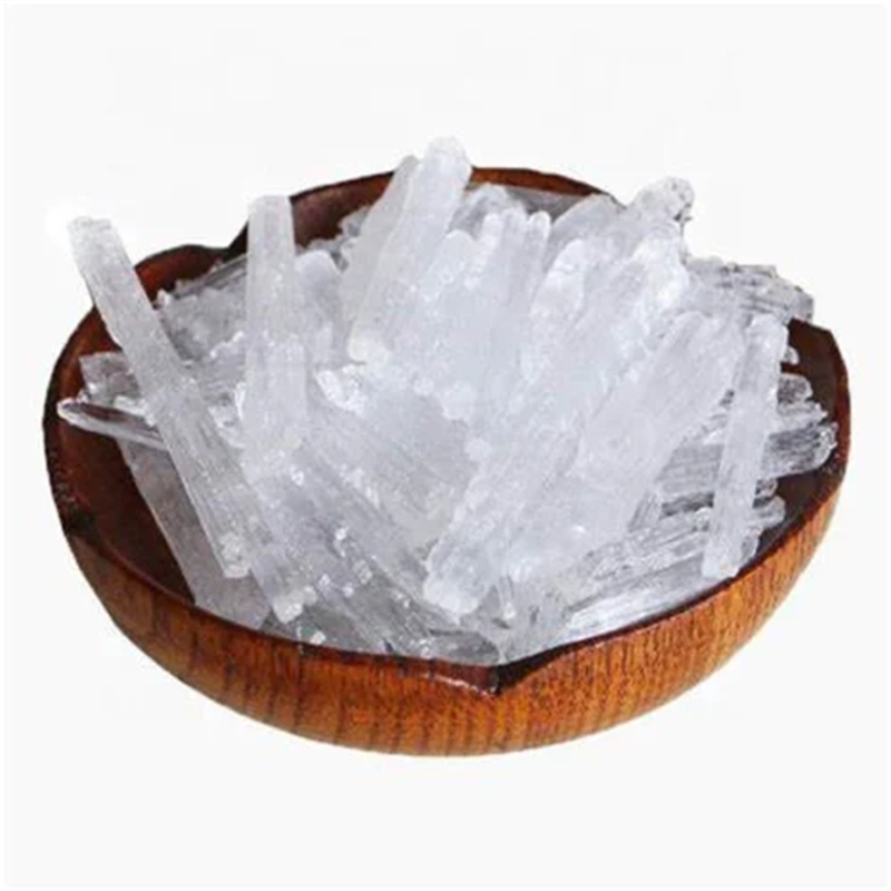 Excellent China factory direct sale natural organic intermediate menthol crystal with CAS89-78-1