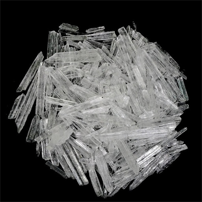 Excellent China factory direct sale natural organic intermediate menthol crystal with CAS89-78-1