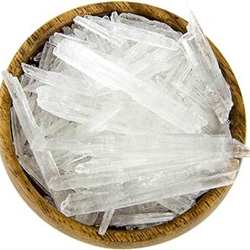 Excellent China factory direct sale natural organic intermediate menthol crystal with CAS89-78-1
