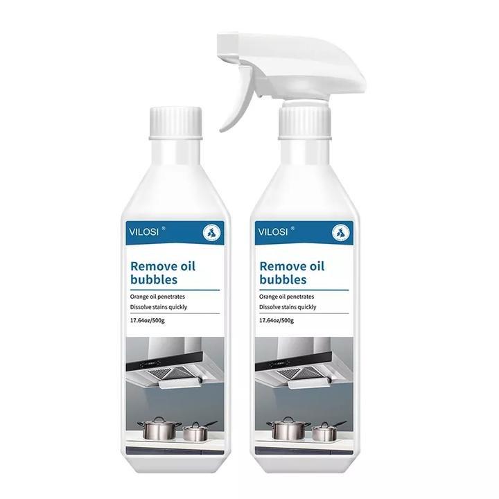 High Quality Heavy Oil Stain Removing Extractor Hood Stove Oven Degreaser Spray Kitchen Foam Cleaner