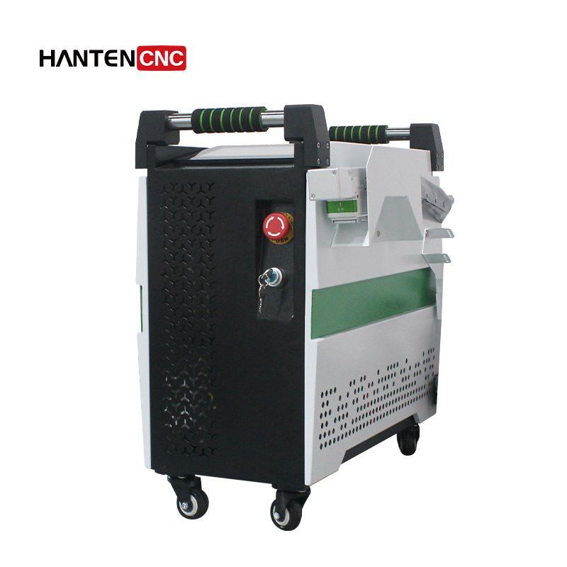 HANTENCNC laser cleaning machine price 1000W 2000W 3000W laser cleaner rust removing cleaning machine for sale