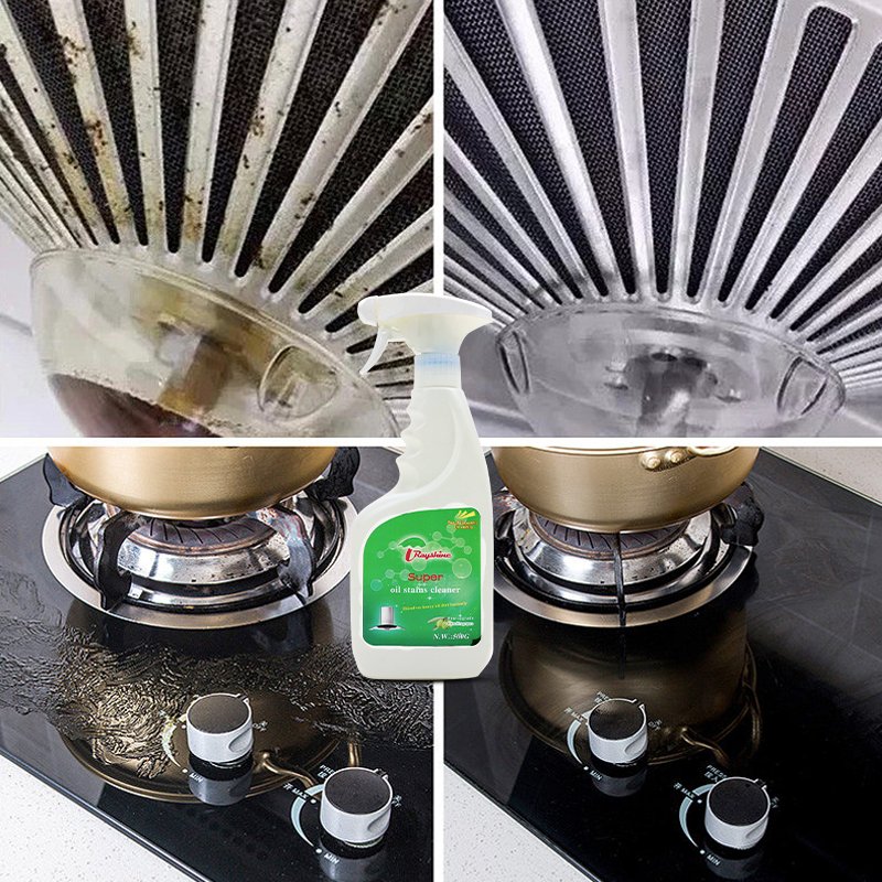 Rayshine Wholesale Oil Stains Cleaner Hypochlorous Acid Spray Degreaser Kitchen cleaner Kitchen & Bathroom Cleaning 500g