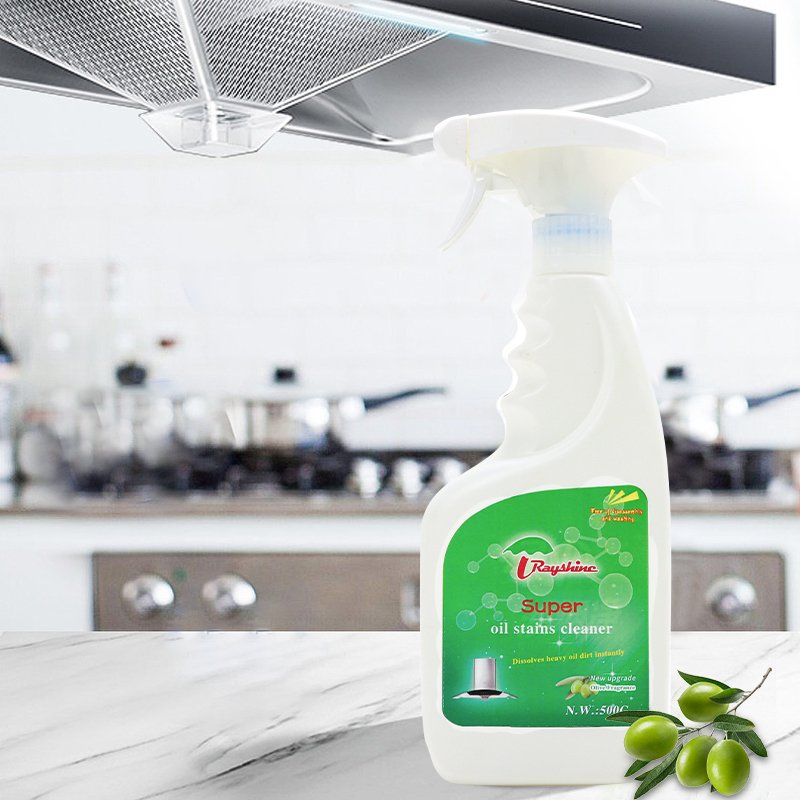 Rayshine Wholesale Oil Stains Cleaner Hypochlorous Acid Spray Degreaser Kitchen cleaner Kitchen & Bathroom Cleaning 500g