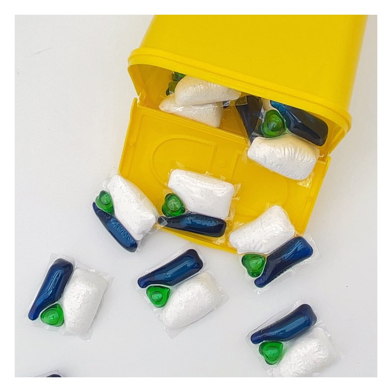 Family Kitchen Dish Washer Detergent Liquid Bead 5 In 1 Washing Pods For Sale