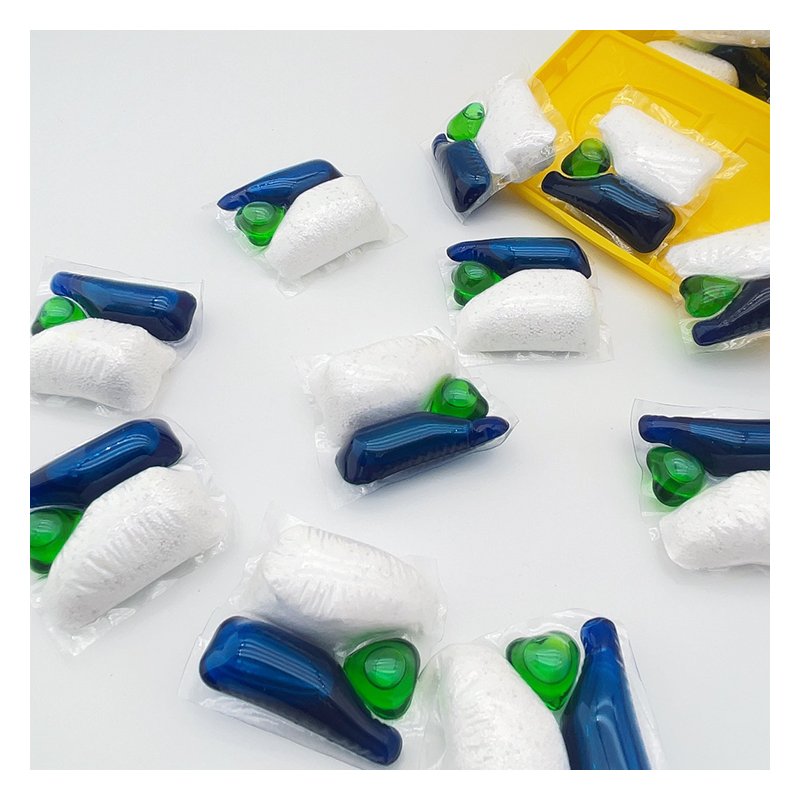 Family Kitchen Dish Washer Detergent Liquid Bead 5 In 1 Washing Pods For Sale