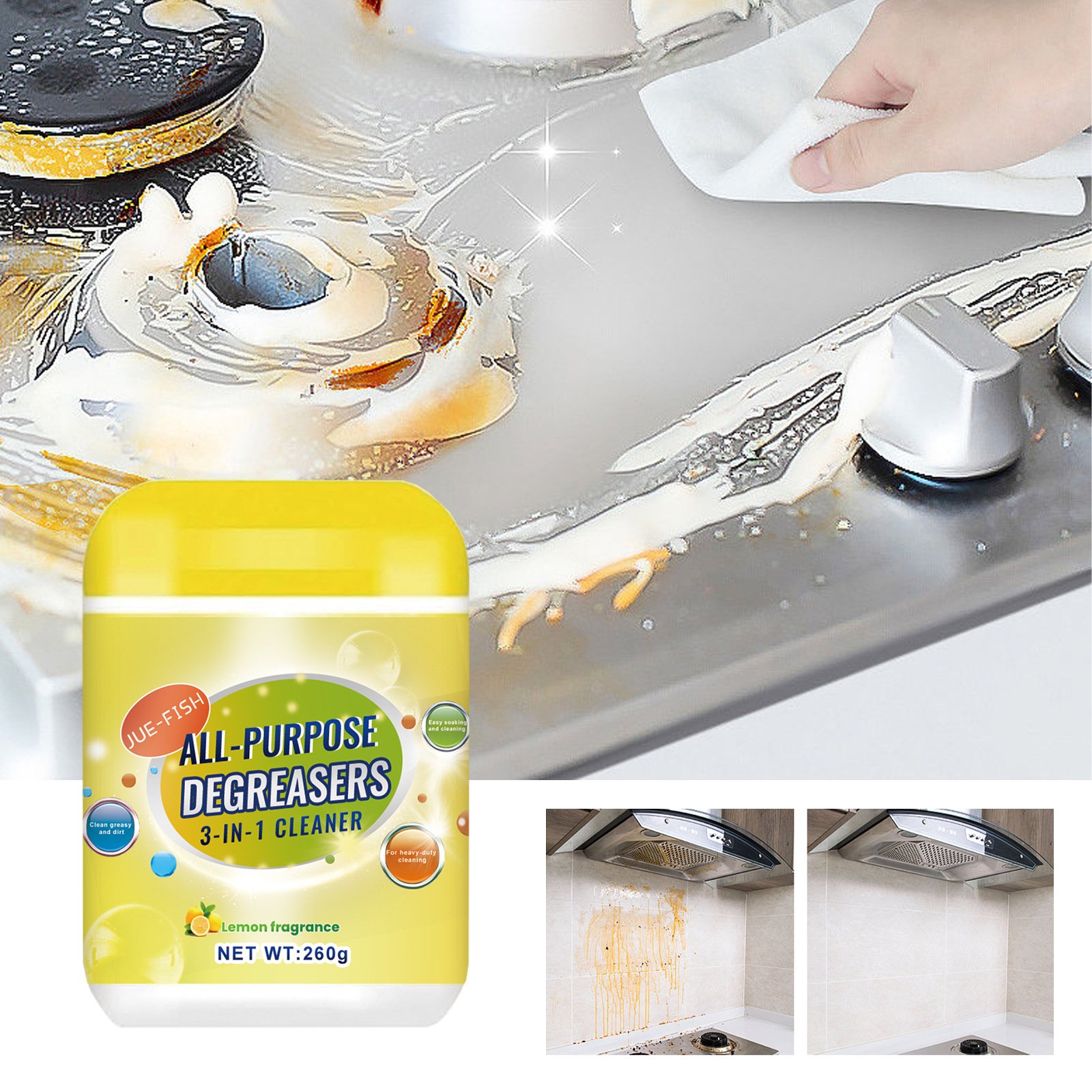 Household Chemical Products Alkaline Multi-purpose Heavy Oil Stain Removing Hood Oven Degreaser Spray Kitchen Cleaner
