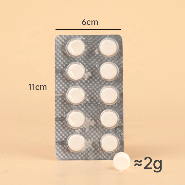 Professional 10 Count Coffee Machine Descaling Tablet Cleaner Coffee Machine Cleaning Tablets For Eliminates Coffee Residue Oils