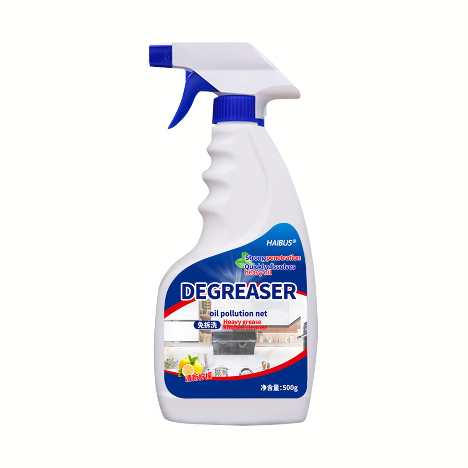 powerful degreasing foam rich grease cleaner suitable for wide range of kitchen appliances