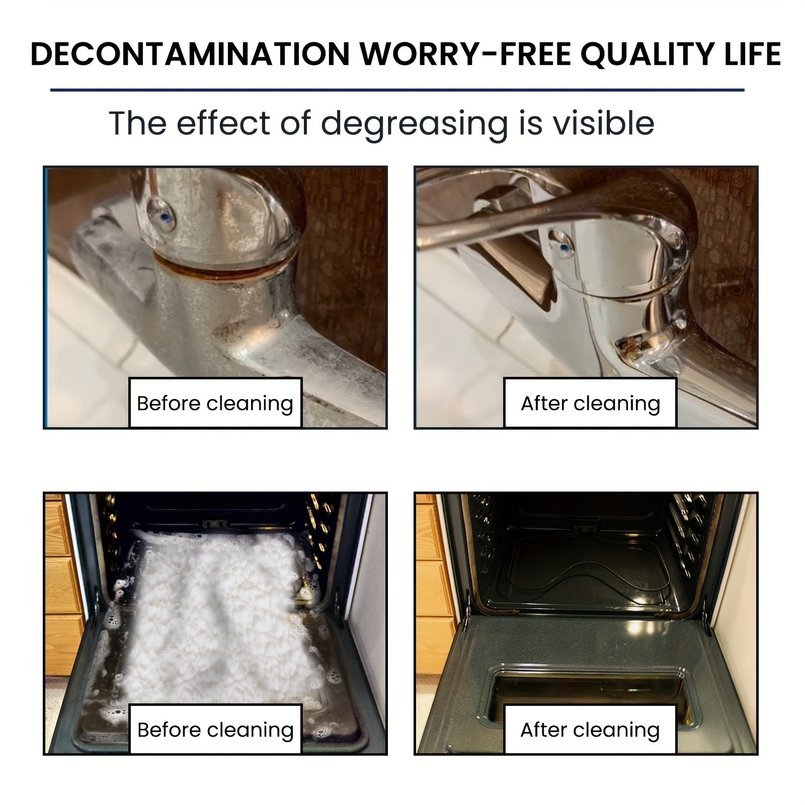 powerful degreasing foam rich grease cleaner suitable for wide range of kitchen appliances