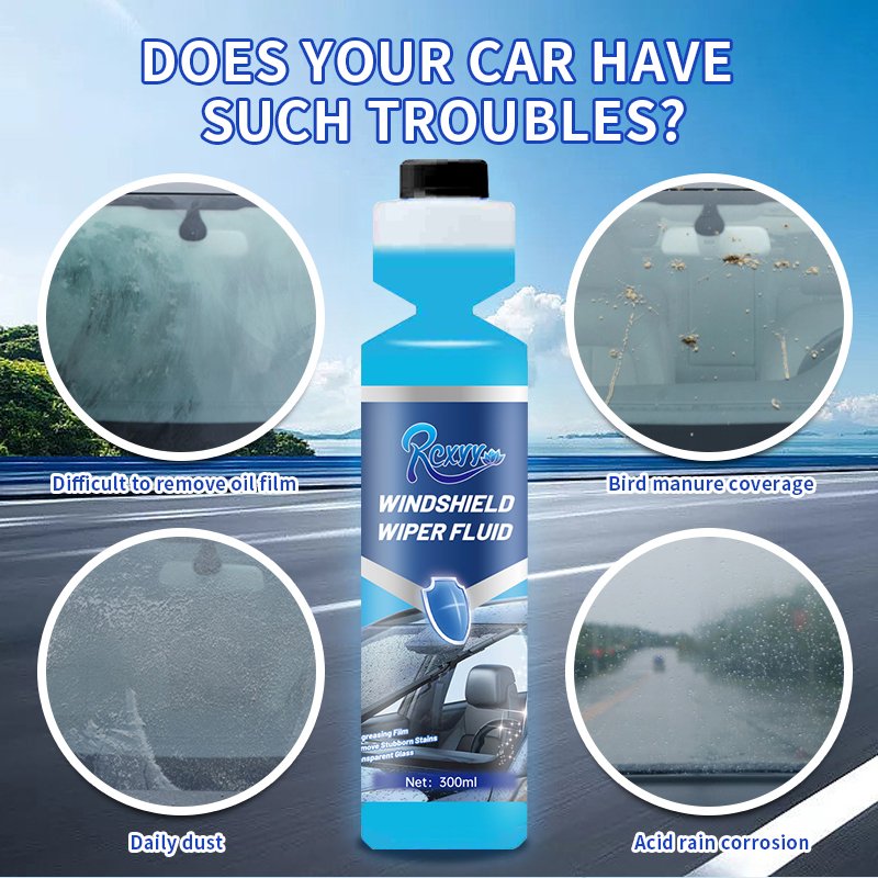 OEM 300ml Cleaning Oil film Water Stains Car Windshield Glass Cleaner Concentrate liquid