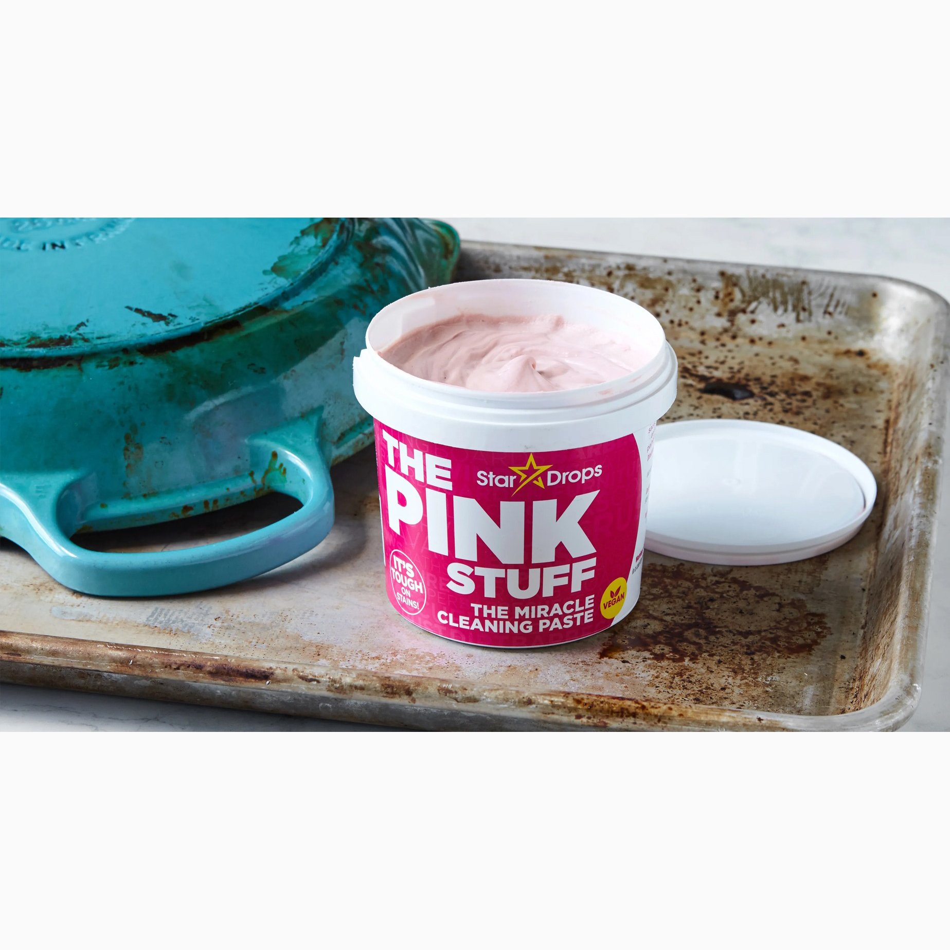 500g Pink Stuff Cleaning Paste Cookware Stain & Grills Remover Multi Surface Cleaning Paste