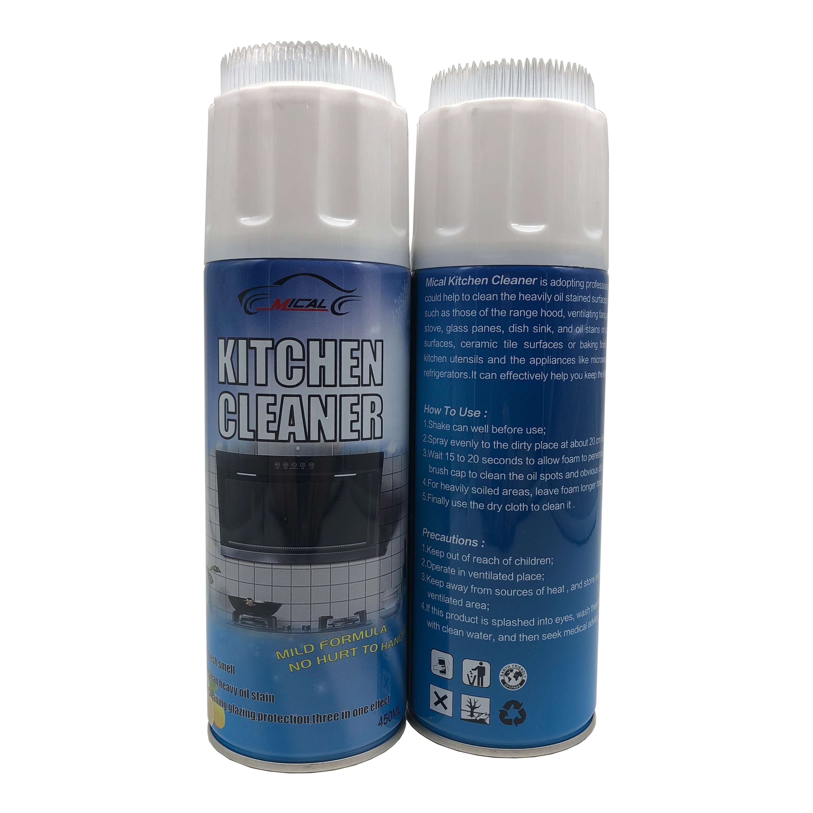 Wholesale Fine Quality Home Anti Bacterial Multi Purpose Floor Kitchen Cleaner Spray Surface Oil Cleaner Grease Stain Remover