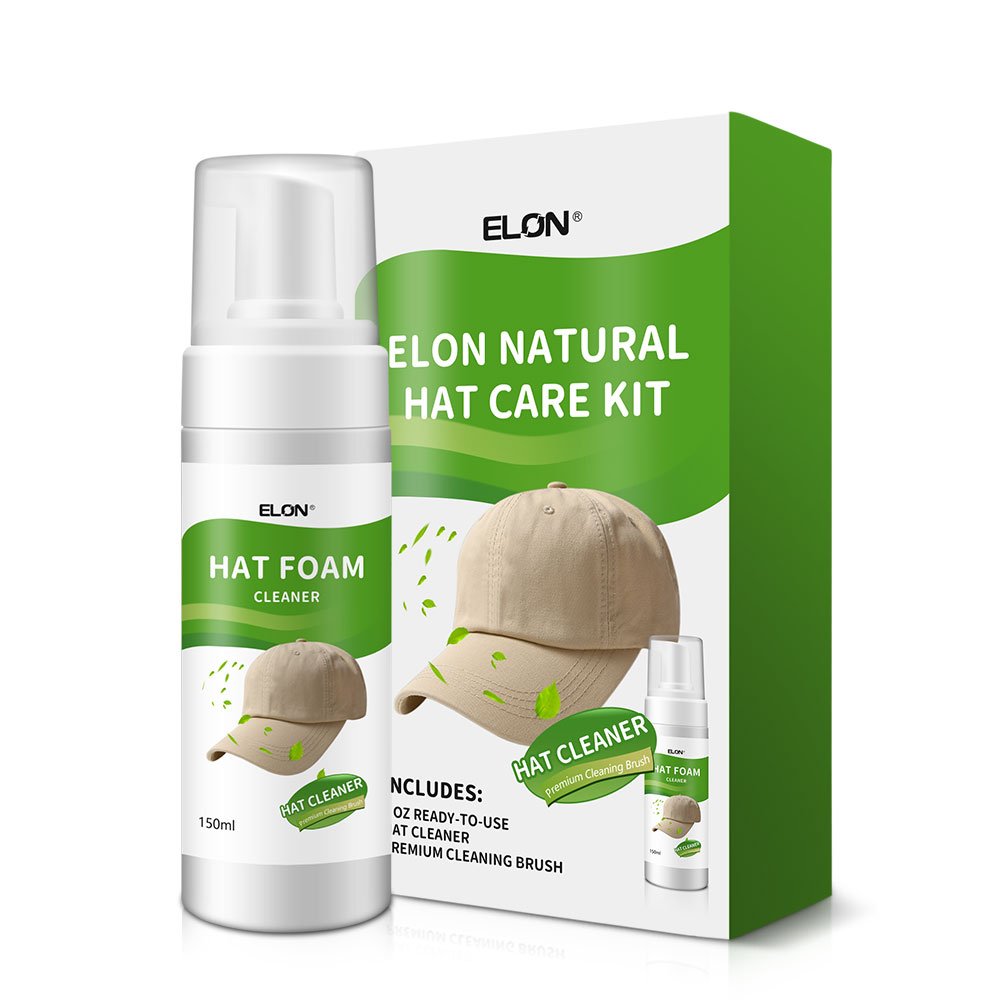ELON Natural Wood Hat Cleaner Kit Effective on All Types of Hats Removes Hard Stains and Dirt Dust from Baseball Hats