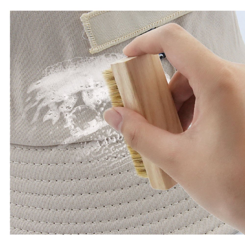 ELON Natural Wood Hat Cleaner Kit Effective on All Types of Hats Removes Hard Stains and Dirt Dust from Baseball Hats