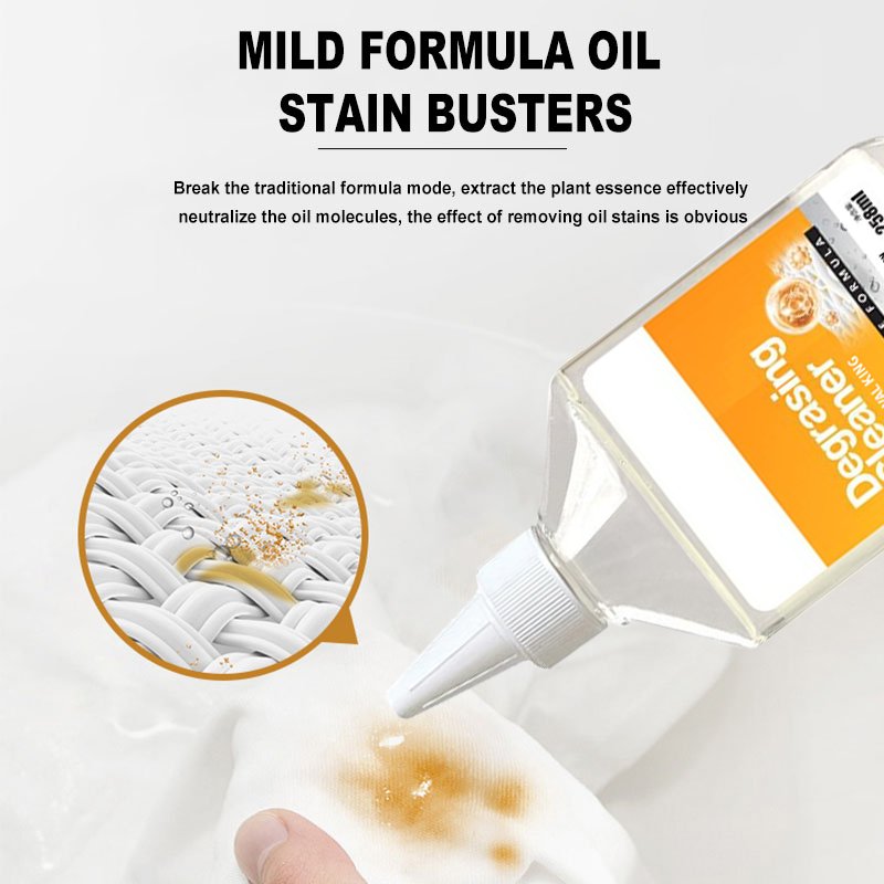 Hot model clothes quickly remove grease stains dry cleaning magic weapon grease cleaner