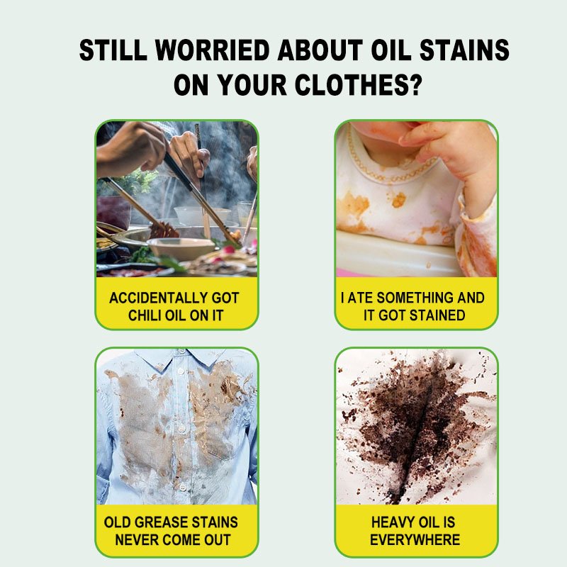 Hot model clothes quickly remove grease stains dry cleaning magic weapon grease cleaner