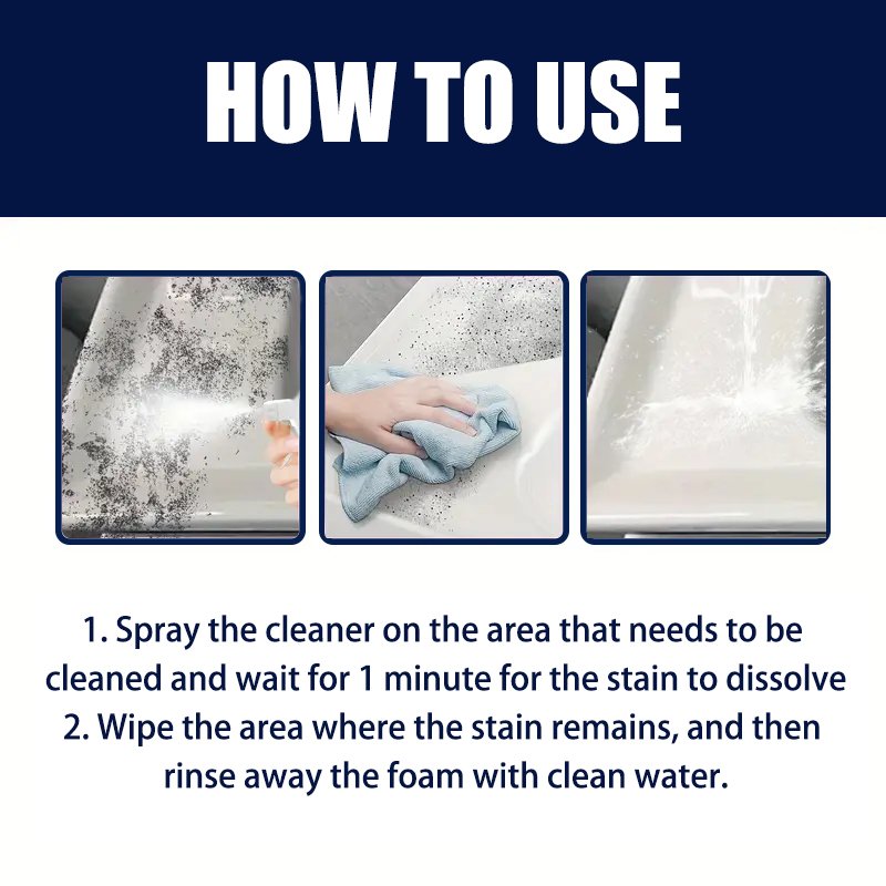 Natural All Purpose Cleaner Spray Strong Removal Stain Non Irritating Cleaning Detergent For Home Kitchen Bathroom Carpet