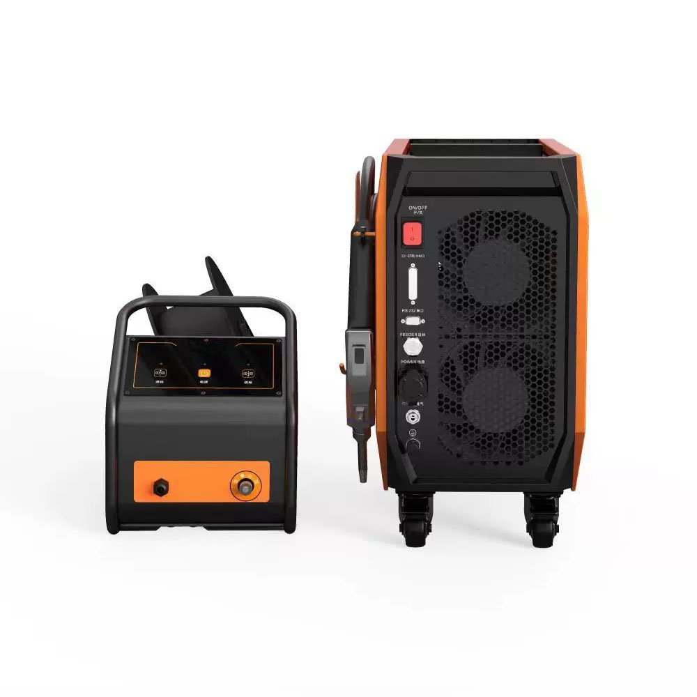 Oil stain car paint removal 1500W fiber laser cleaning machine Portable rust removal laser cleaning machine