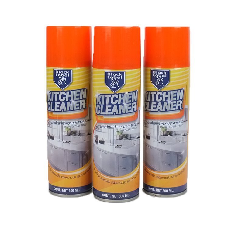 Hot Sale 300ml Heavy Oil Stain Remover Spray Grease Bubble Kitchen Cleaner