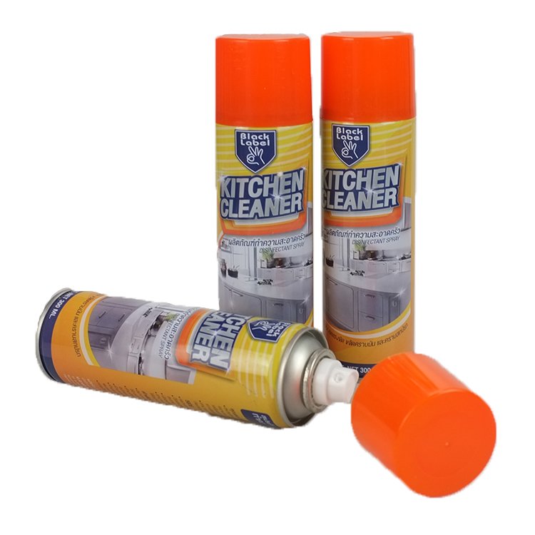 Hot Sale 300ml Heavy Oil Stain Remover Spray Grease Bubble Kitchen Cleaner