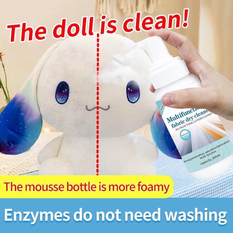 Oem Label Fabric Cleaner Non-washable Sofa Carpet Dry Cleaning Agent Natural Formula Laundry Spot Off Stain Remover Spray