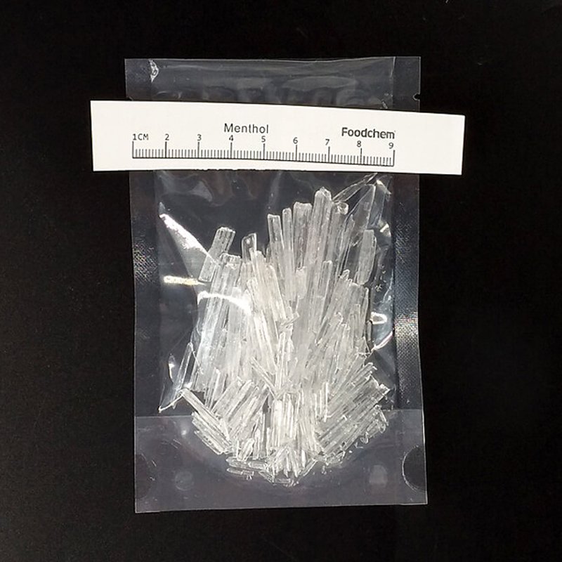 25KG/DRUM Food Grade High Pure Natural Menthol Crystal
