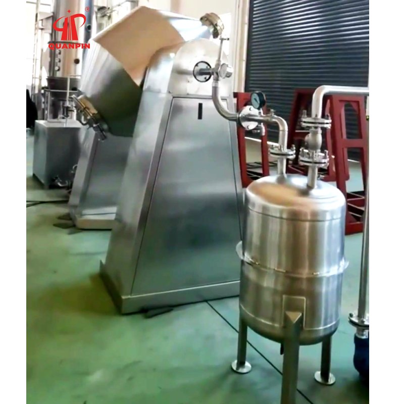 Dryer series Food powder rotating biconical vacuum dryer/dryer food