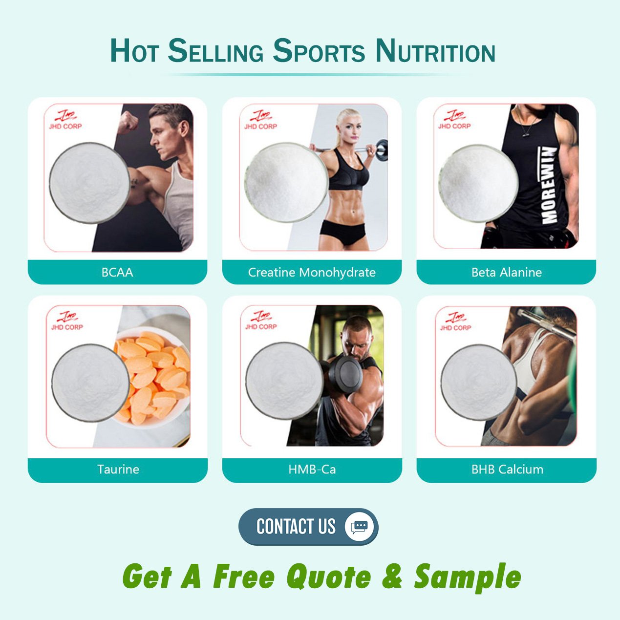 USA EU Warehouse Food Grade Pure PQQ Pyrroloquinoline Quinone Powder