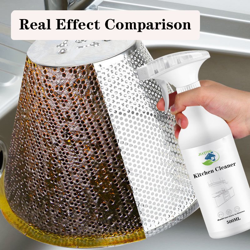 High quality powerful foam stain grease remover oil kitchen detergent range hood bubble cleaner spray Kitchen degreaser