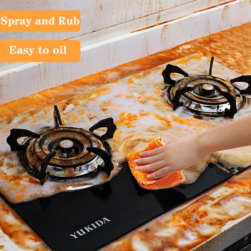 High quality powerful foam stain grease remover oil kitchen detergent range hood bubble cleaner spray Kitchen degreaser