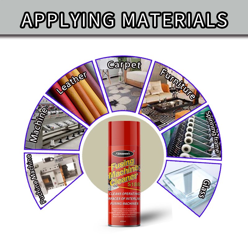 Sprayidea S118 Textile Equipment Industrial Machine Sewing Machine Rust Proof Lubricating Oil Rust Removal Cleaner Liquid White