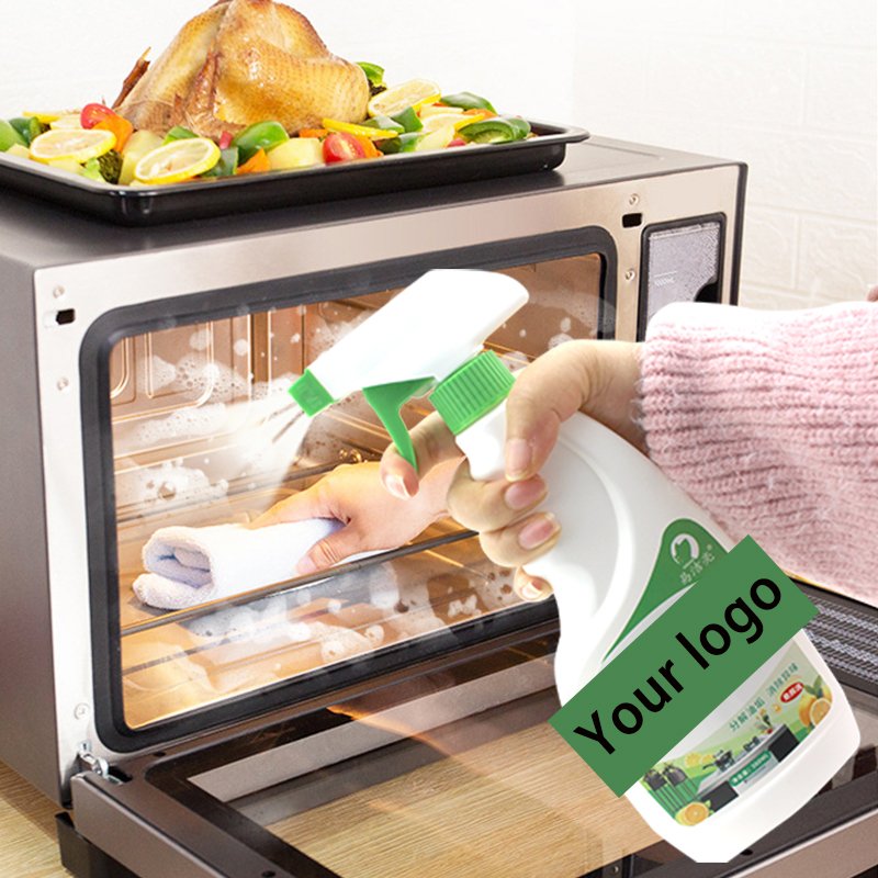 Kitchen Bubble Cleaner Oven Degreaser Spray Tough Oil Stains Remover Hood Cleaning Spray Degreaser Spray Stain Remover