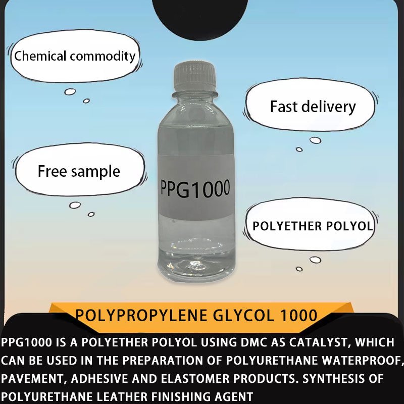 Polypropylene Glycol PPG1000,CAS:25322-69-4 cas no 25322-69-4 Polypropylene Glycol Polymerised Polyol