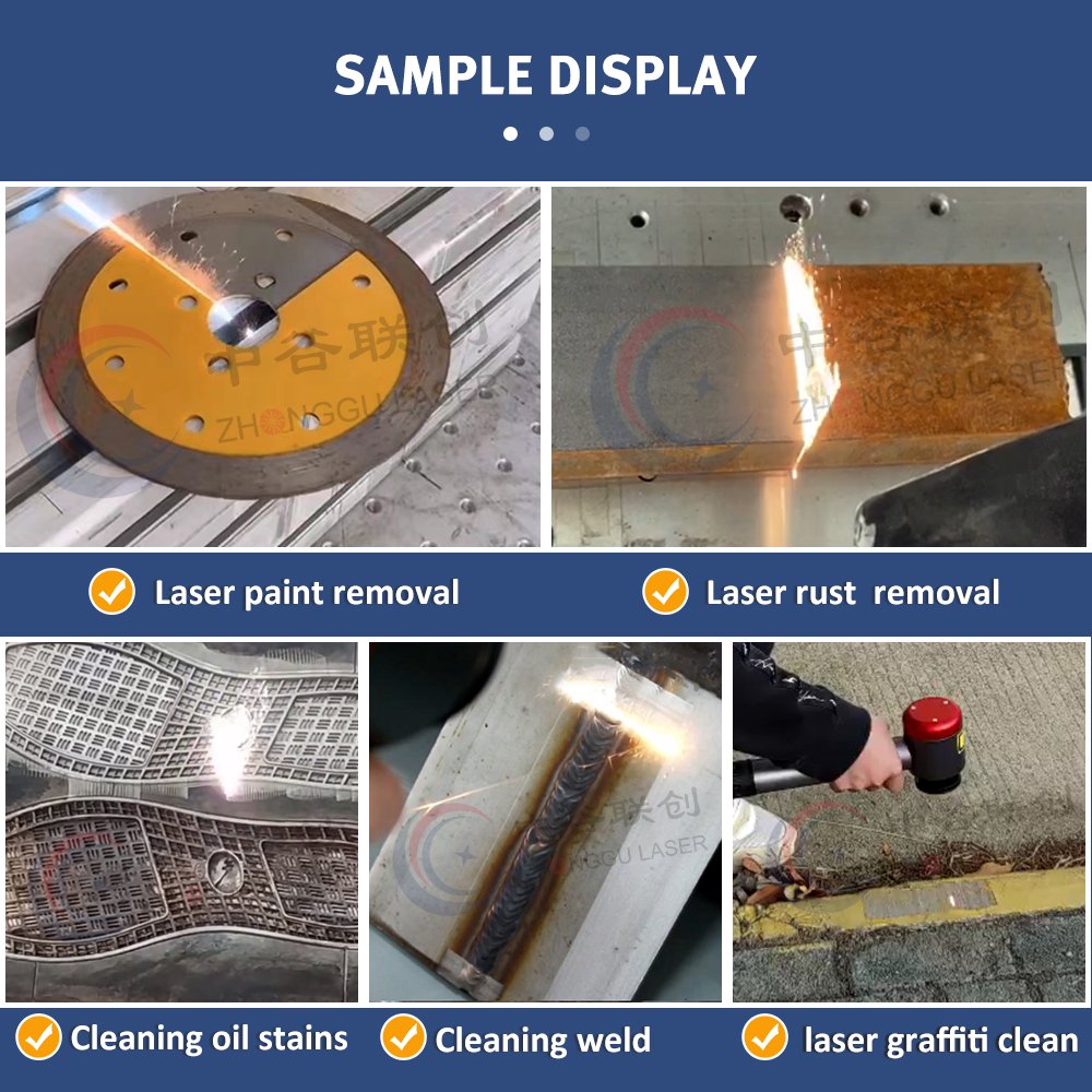 maquina de limpieza laser cleaning machine for rust removal