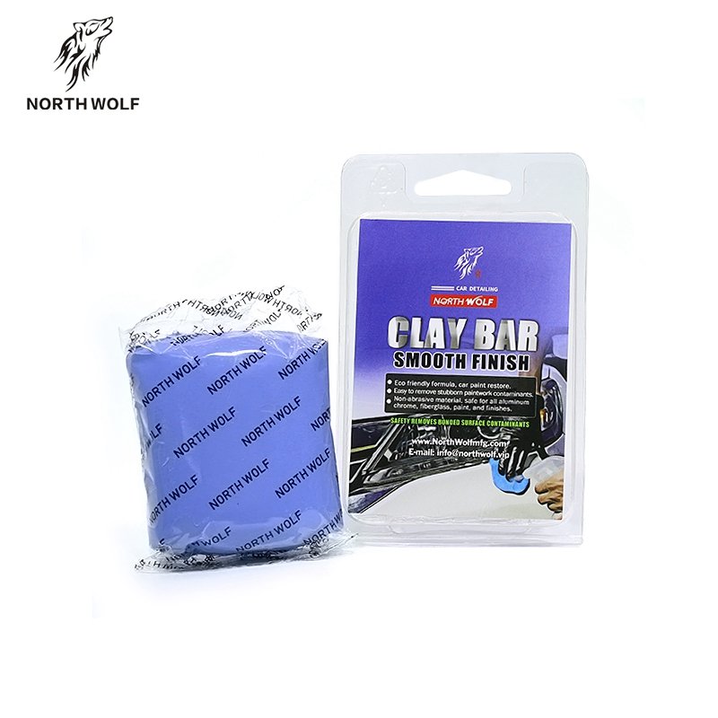 Car Care 150 g clay bar North Wolf New Production Line A+ Blue Color Clay Bar
