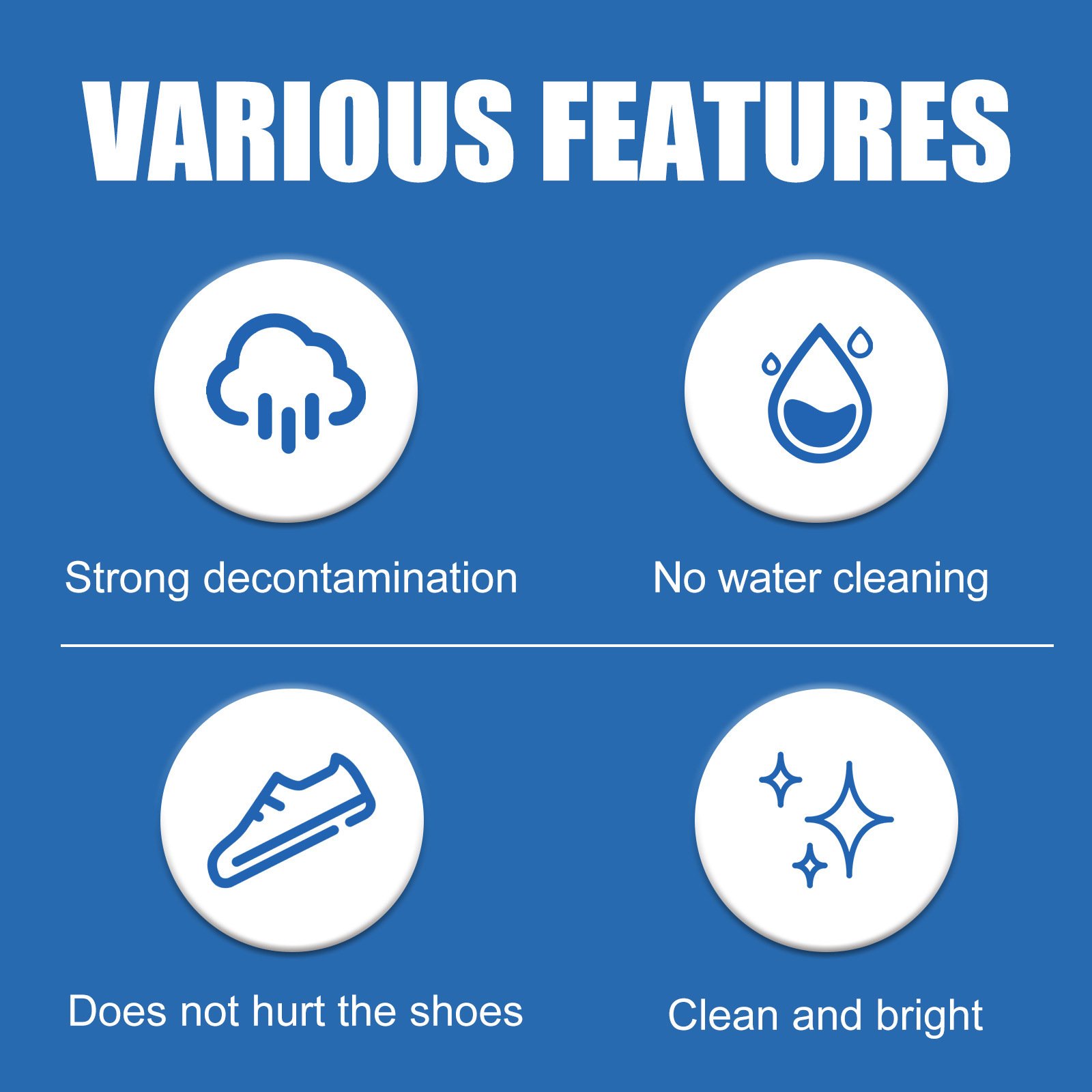 Jue Fish Washing-free Balm Deep Cleaning Sneakers Shoes Balm White Shoes Instant Cleaner Cream Kit
