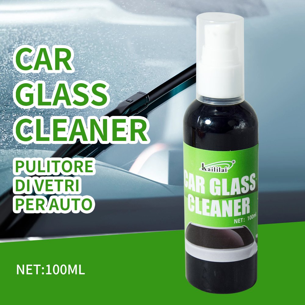 100ml Car Glass Oil Film Cleaner Automotive Windshield Polish Care Product that Removes Coating and Restores Clean Glass