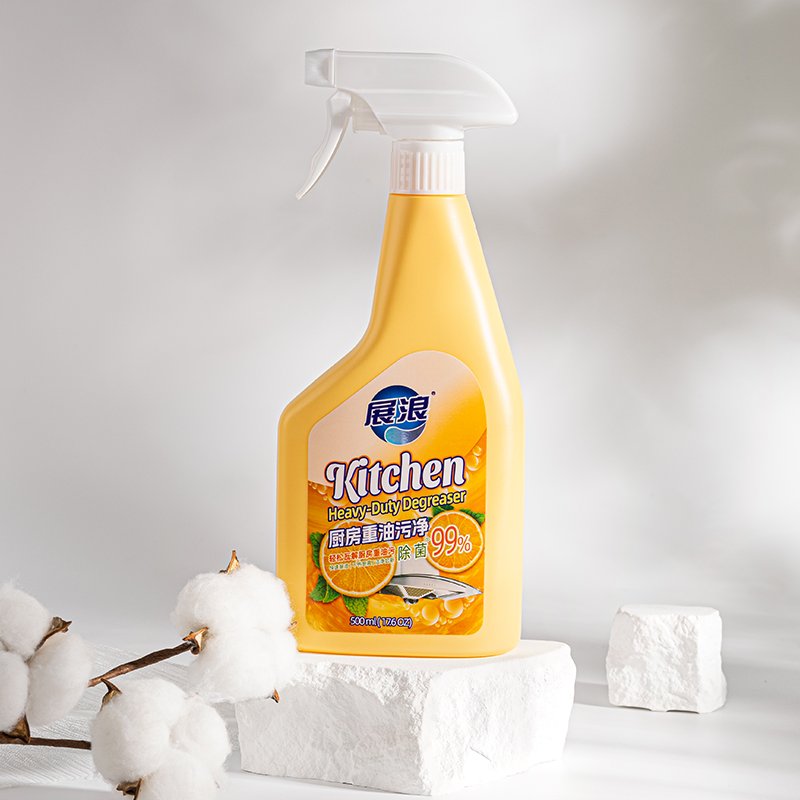 Oil stain cleaner pollution cleaning agent for kitchen range hood with strong oil pollution removal