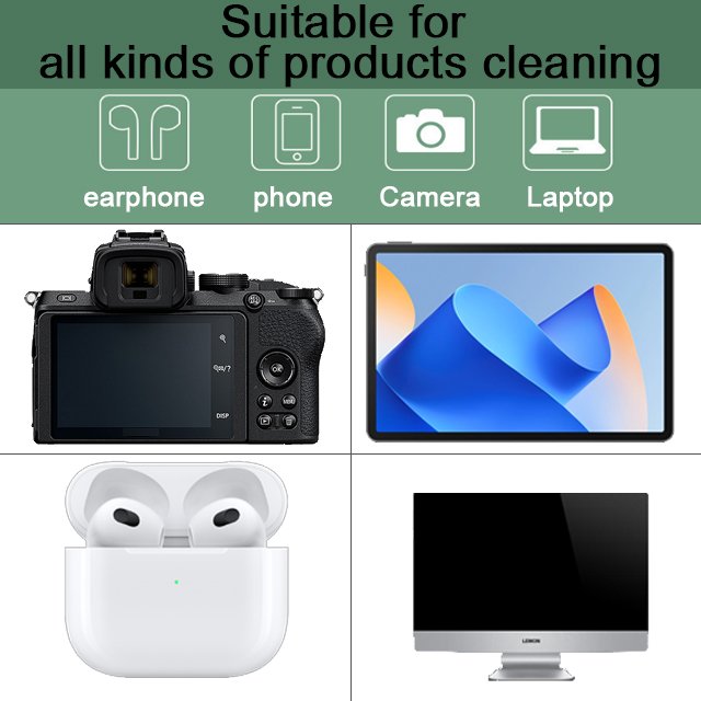 Factory Customized Tablet Cleaning Kit Phone Screen Spray Cleaner Kit 2 in 1 Phone Screen Cleaner Spray