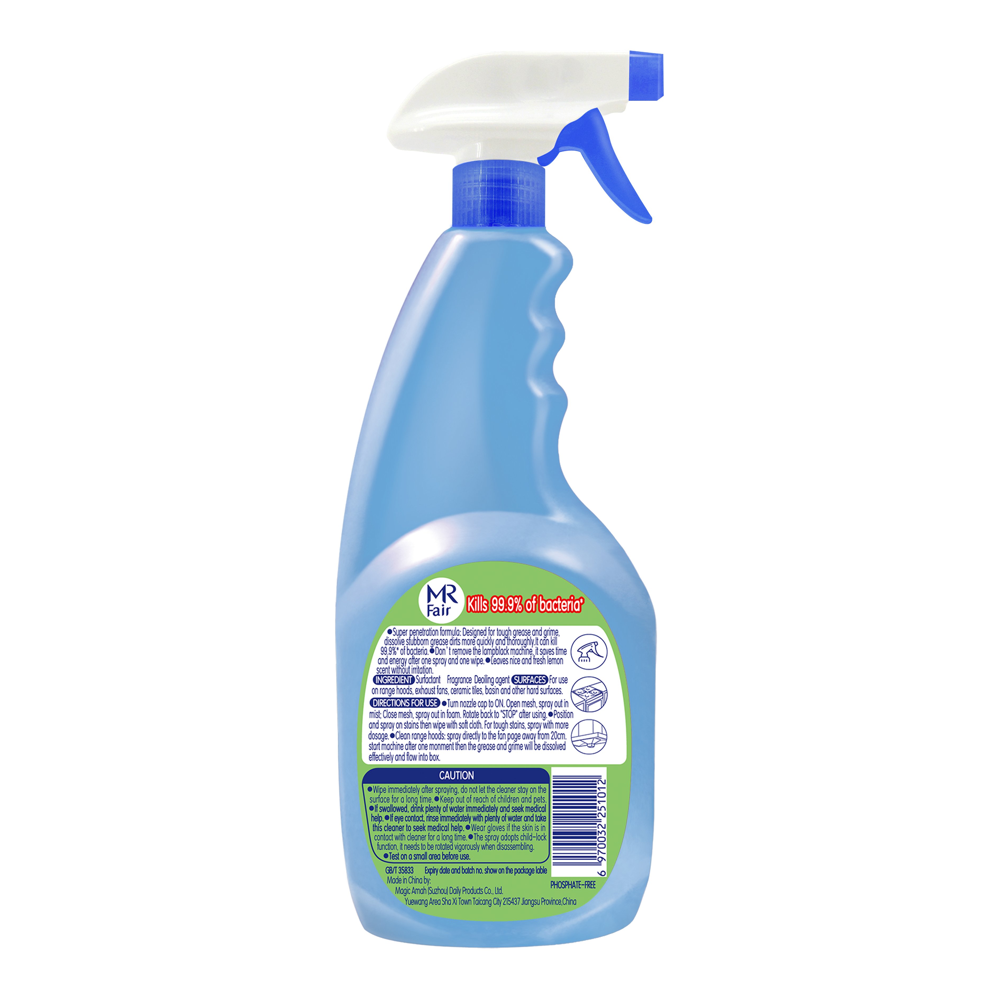 500g Magic brand kitchen Cleaning Detergent Liquid Cleaner Spray household chemical kitchen cleaner tough oil stains remover